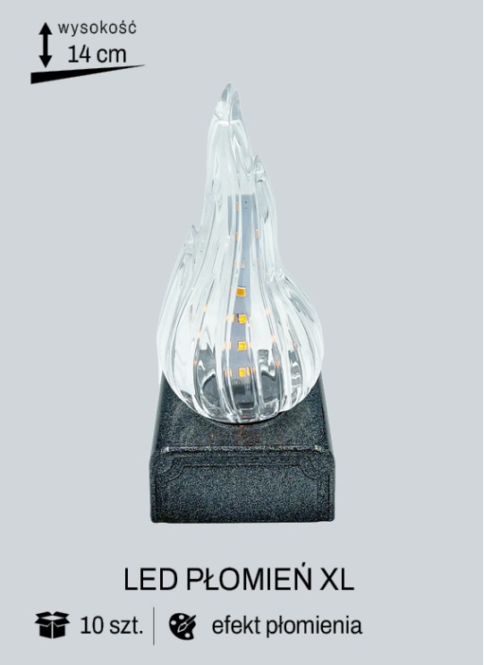 LED PŁOMIEŃ XL