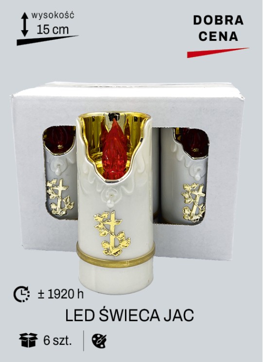 LED ŚWIECA JAC