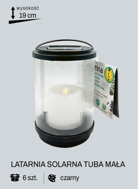 LATARNIA SOLARNA TUBA MAŁA
